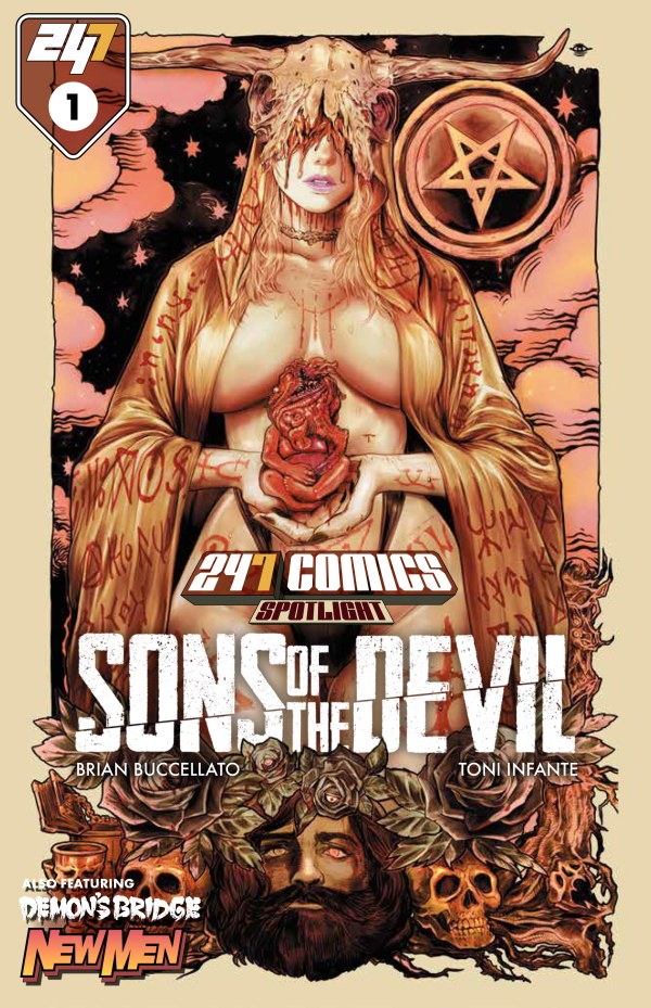 PRE-SALE: 247 COMICS Presents / Spotlight #1 Cover H - Sons of the Devil Manga Var