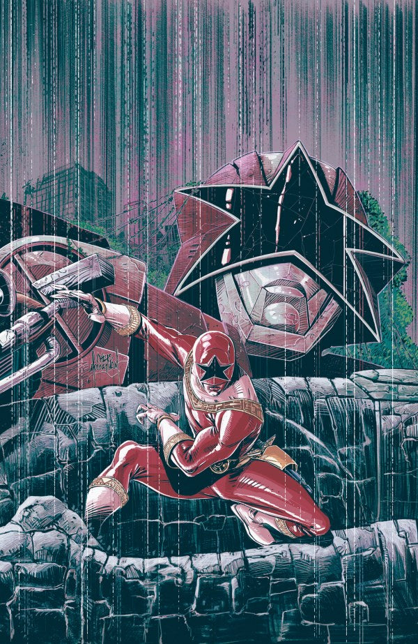 PRE-SALE: Power Rangers Green #3 C Tommy Oliver Card Stock Connecting Variant (Full Art, Mooneyham)