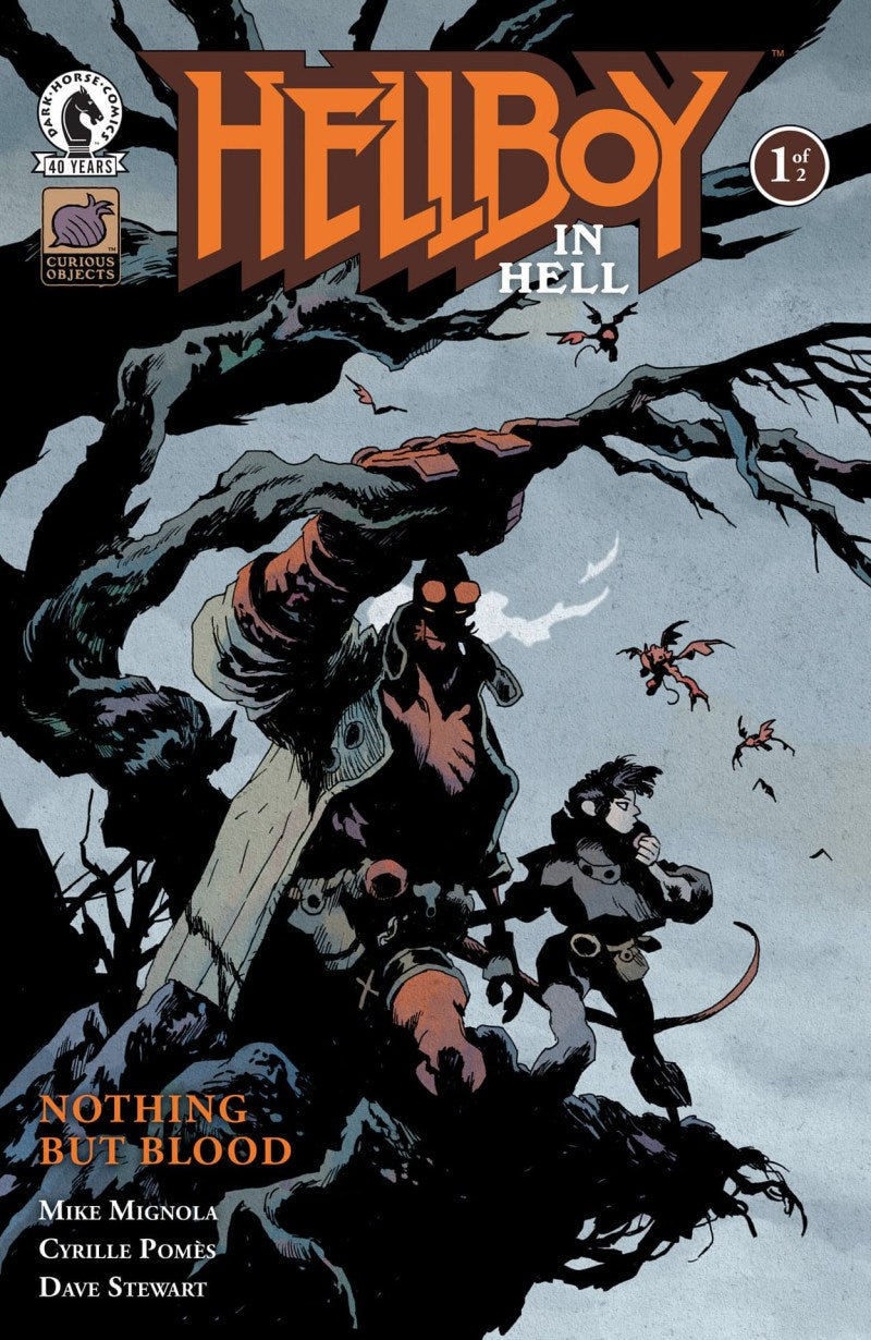 PRE-SALE: Hellboy in Hell: Nothing But Blood #1 (CVR A) (Cyrille Pomes)