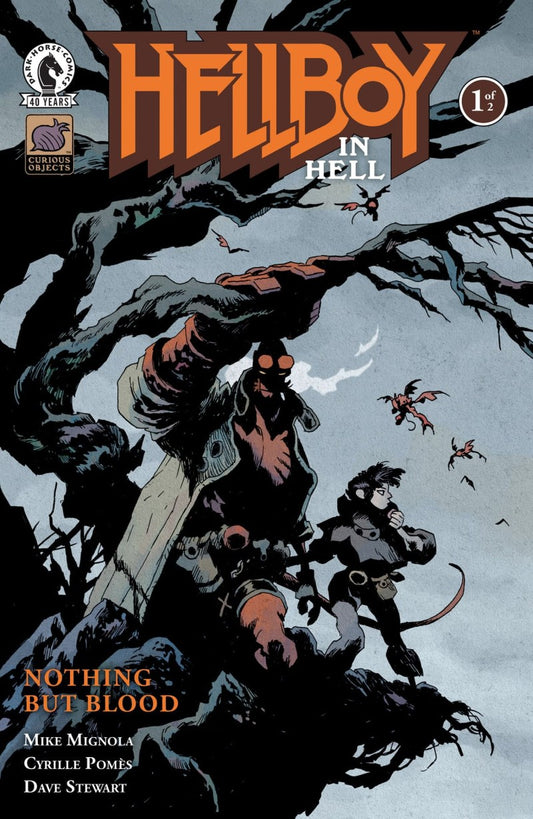 PRE-SALE: Hellboy in Hell: Nothing But Blood #1 (CVR A) (Cyrille Pomes)