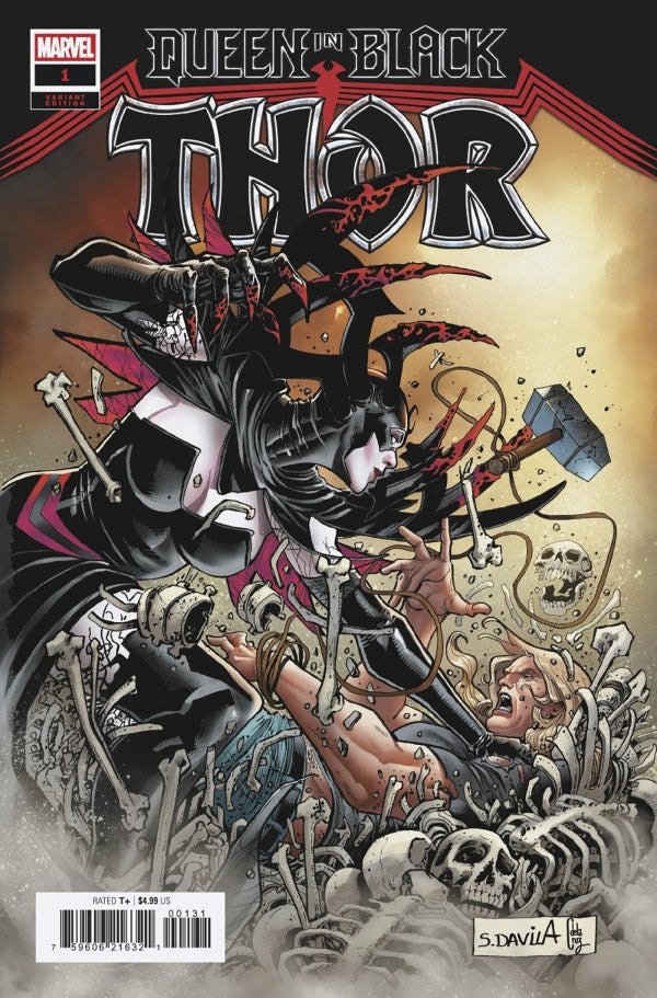 PRE-SALE: QUEEN IN BLACK: THOR #1 SERGIO DAVILA VARIANT [QIB]