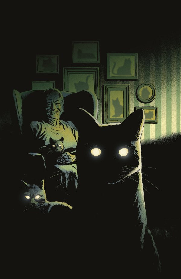 PRE-SALE: Stuff of Nightmares: The Cat in the Coffin #1 C Homage Variant (Dressed, Gorham)