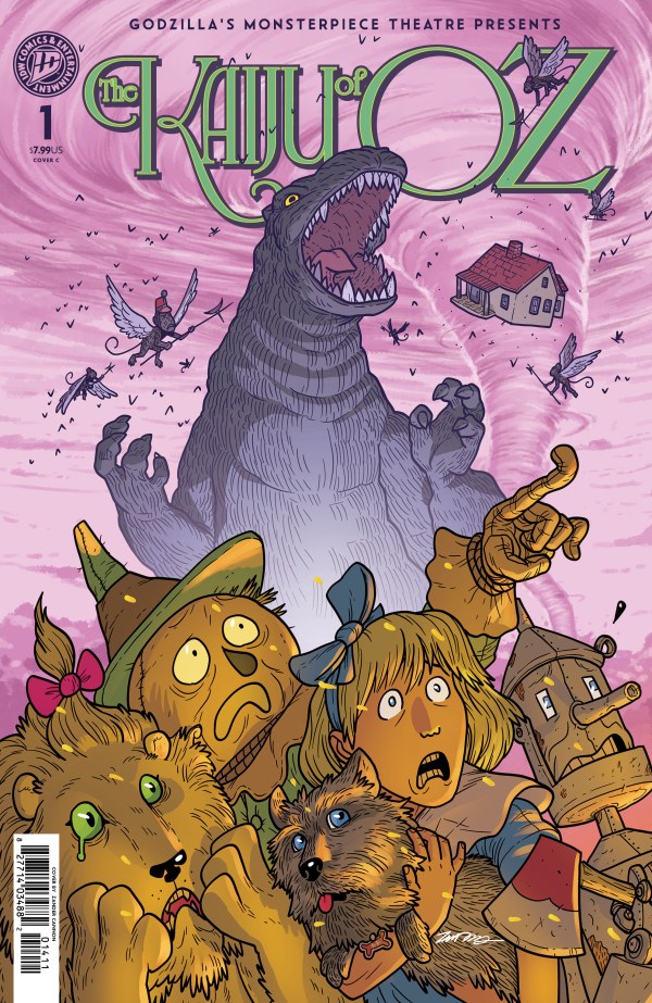 PRE-SALE: Godzilla’s Monsterpiece Theatre Presents: The Kaiju of Oz Variant C (Cannon)