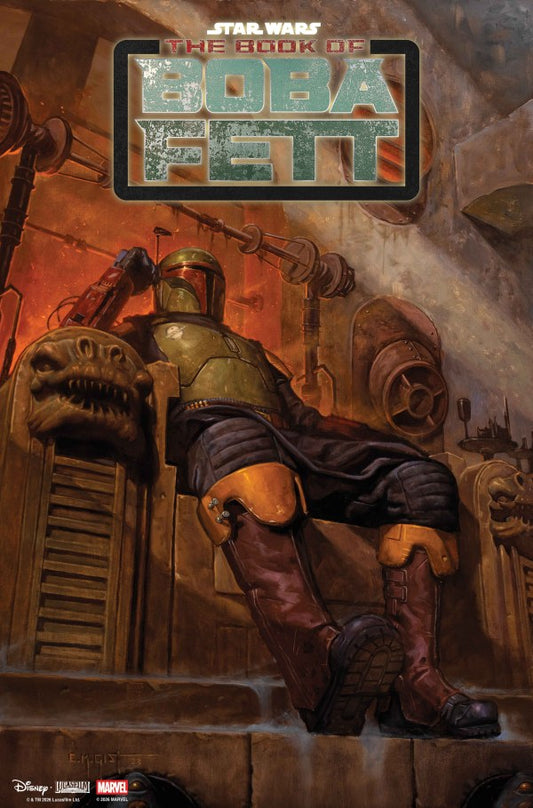 PRE-SALE: STAR WARS: THE BOOK OF BOBA FETT #1 E.M. GIST VARIANT