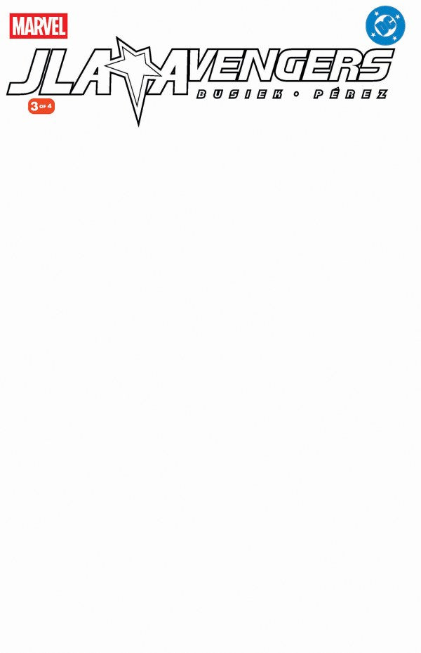 PRE-SALE: JLA/AVENGERS #3 FACSIMILE EDITION BLANK COVER VARIANT