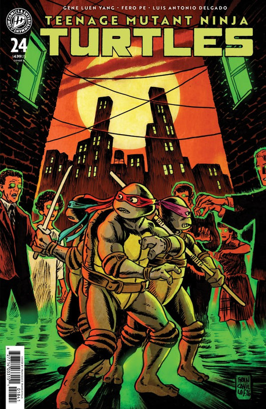 PRE-SALE: Teenage Mutant Ninja Turtles #24 Variant D (Francavilla)