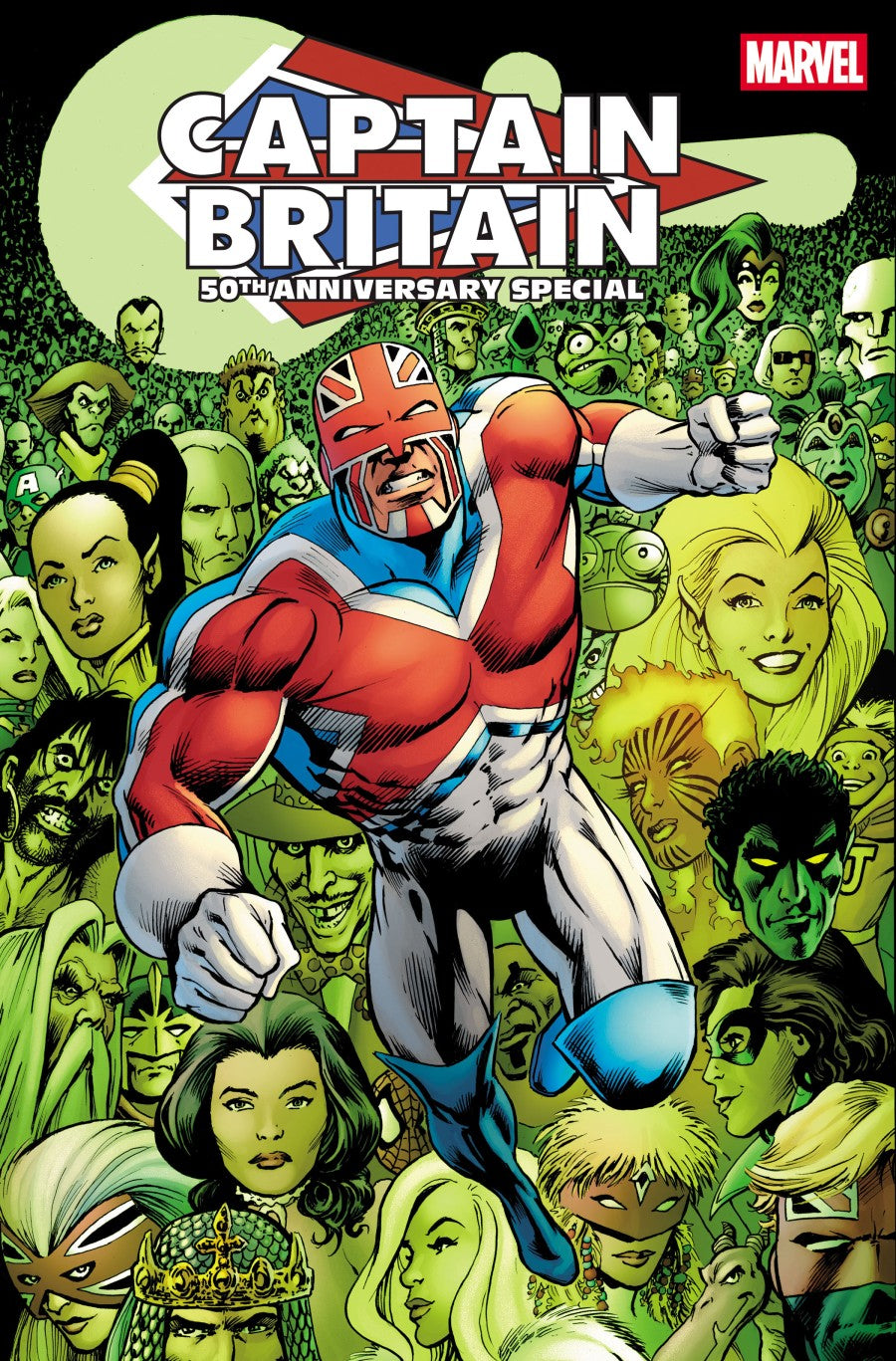 PRE-SALE: CAPTAIN BRITAIN 50TH ANNIVERSARY SPECIAL #1