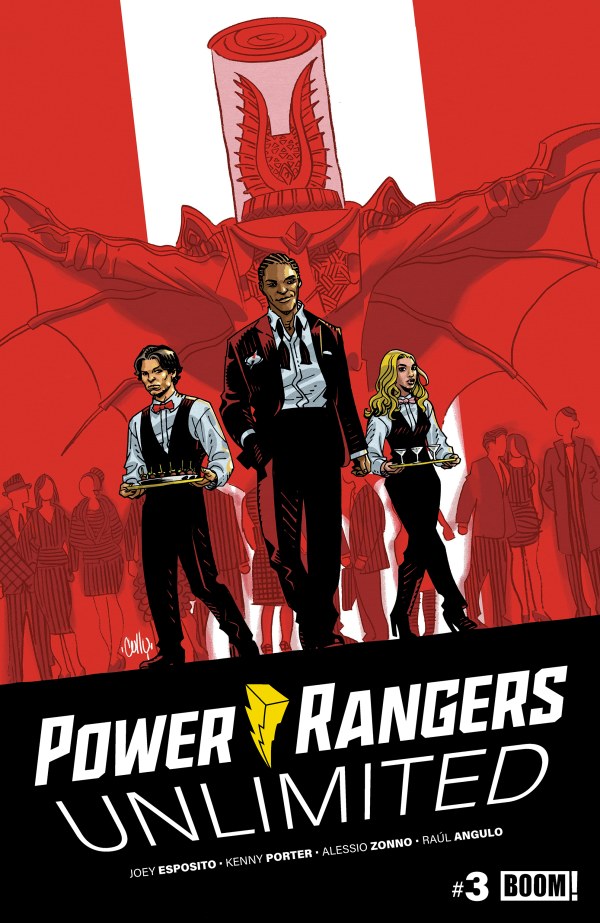 PRE-SALE: Power Rangers Unlimited #3 B Variant (Dressed, Hamner)