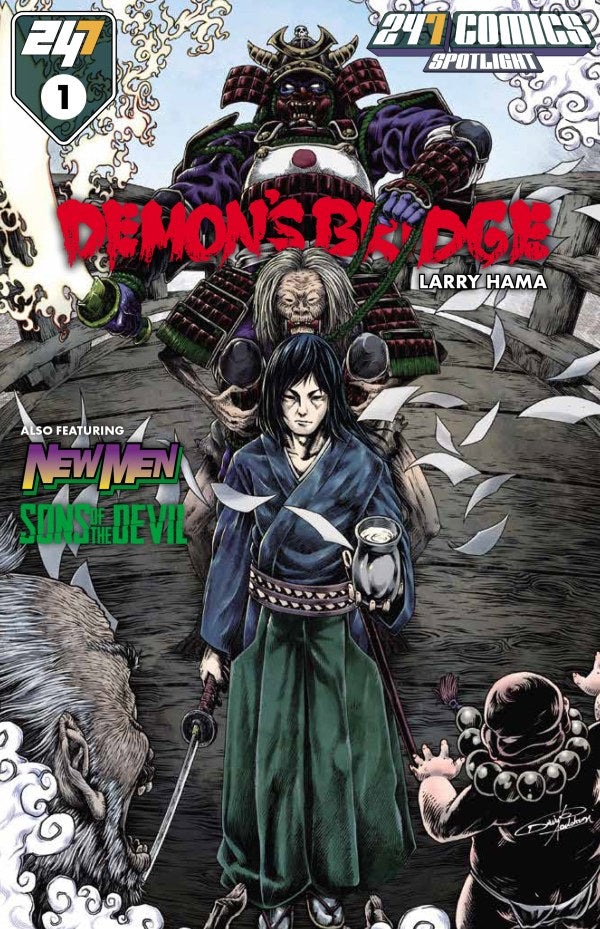 PRE-SALE: 247 COMICS Presents / Spotlight #1 Cover J - Demon's Bridge Manga Var