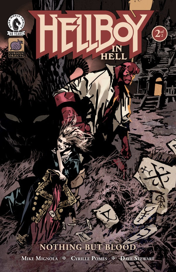 PRE-SALE: Hellboy in Hell: Nothing But Blood #2 (CVR B) (Marc Riou)