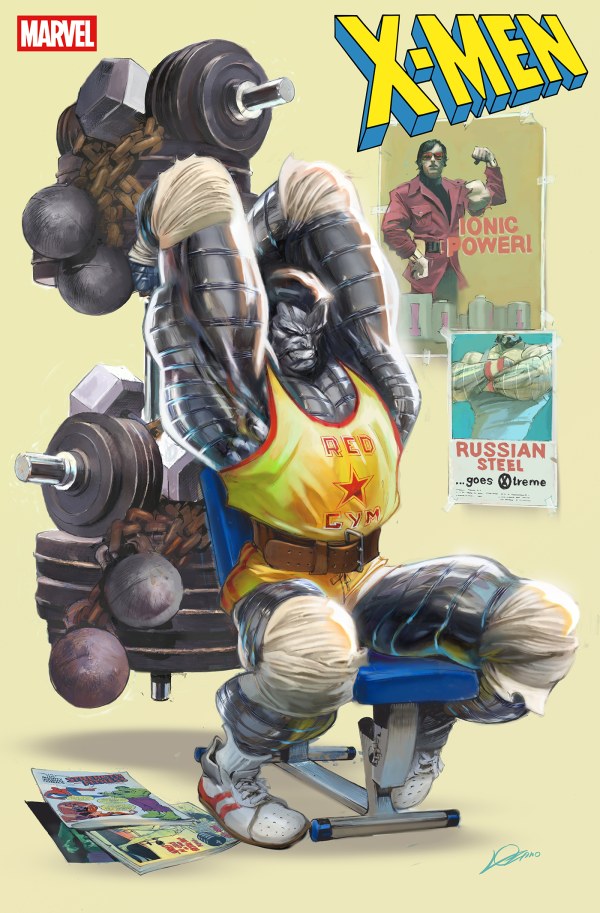 PRE-SALE: X-MEN #34 ALEXANDER LOZANO '80S COLOSSUS VARIANT