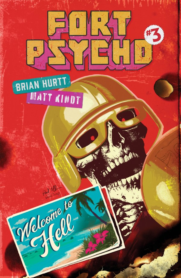 PRE-SALE: FORT PSYCHO #3 CVR C RAUL ALLEN VAR