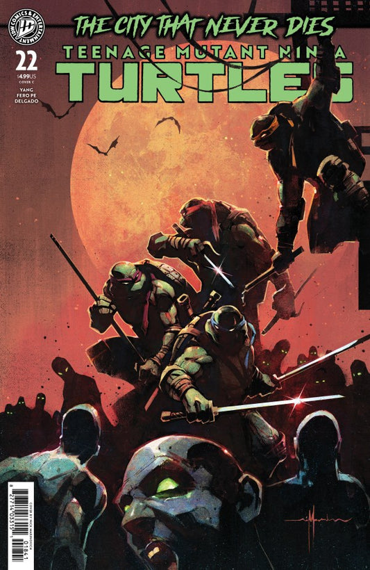 PRE-SALE: Teenage Mutant Ninja Turtles #22 Variant C (Marinkovich)