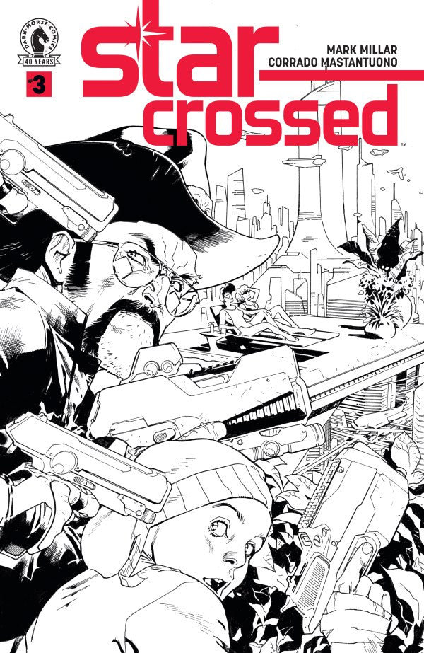 PRE-SALE: Star-Crossed #3 (CVR B) (B&W) (Stuart Immonen)