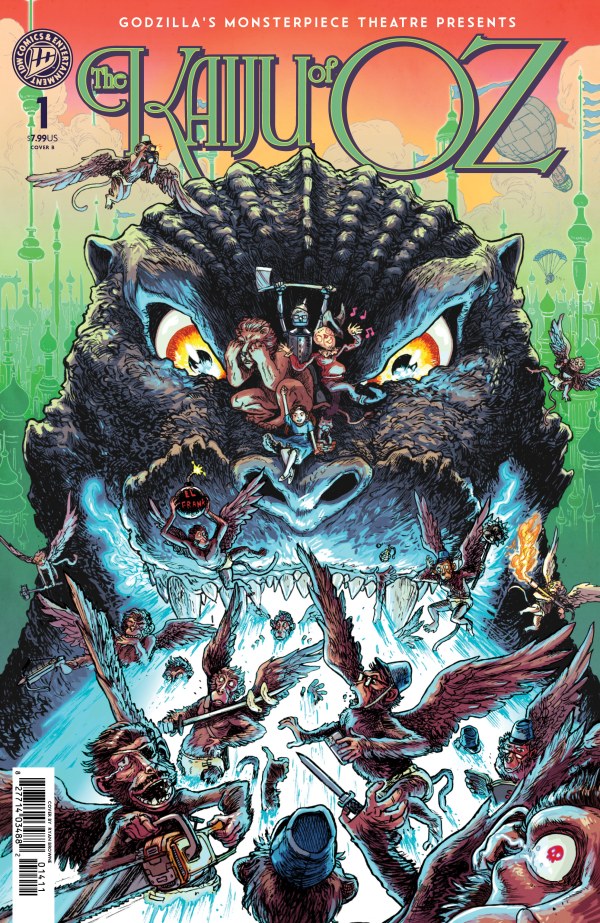 PRE-SALE: Godzilla’s Monsterpiece Theatre Presents: The Kaiju of Oz Variant B (Browne)