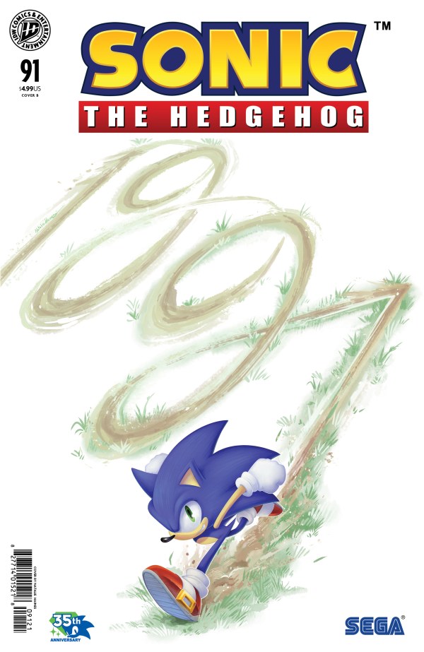PRE-SALE: Sonic the Hedgehog #91 Variant B (Haines)