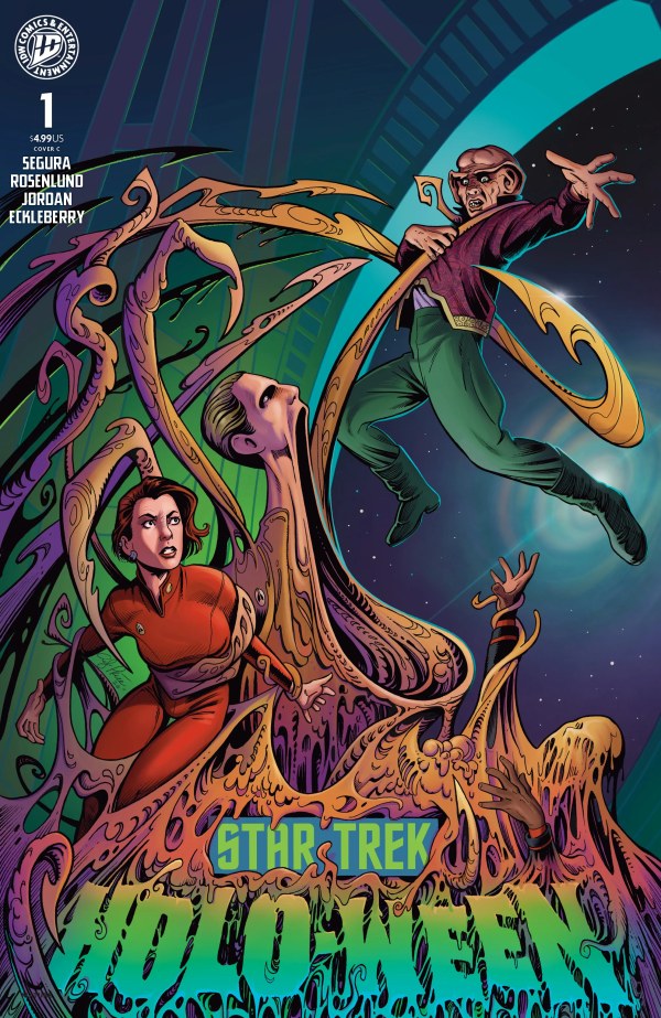 PRE-SALE: Star Trek: Holo-ween II #1 Variant C (Price IDW Goes Dark Variant)