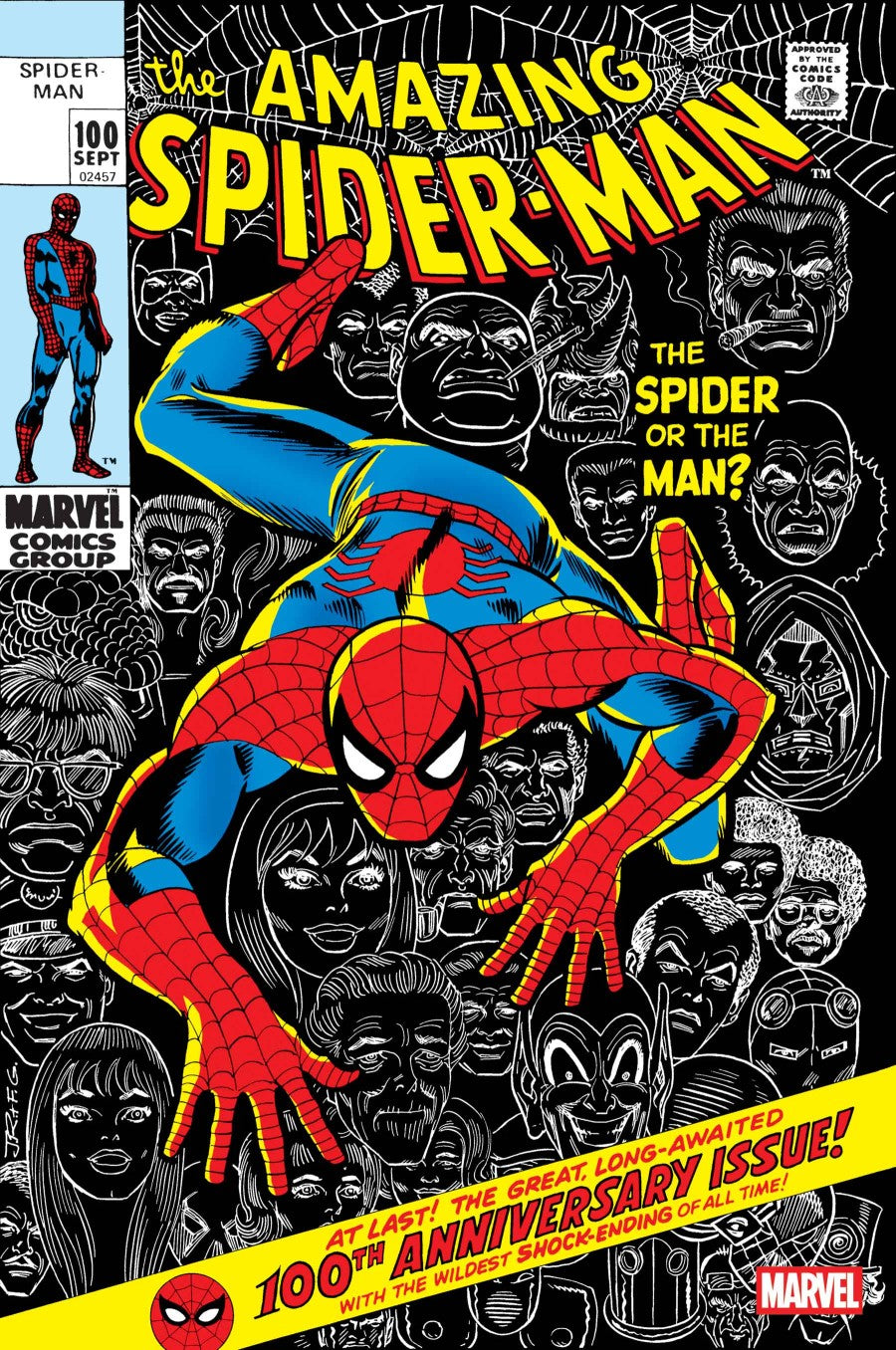 PRE-SALE: AMAZING SPIDER-MAN #100 FACSIMILE EDITION FOIL VARIANT