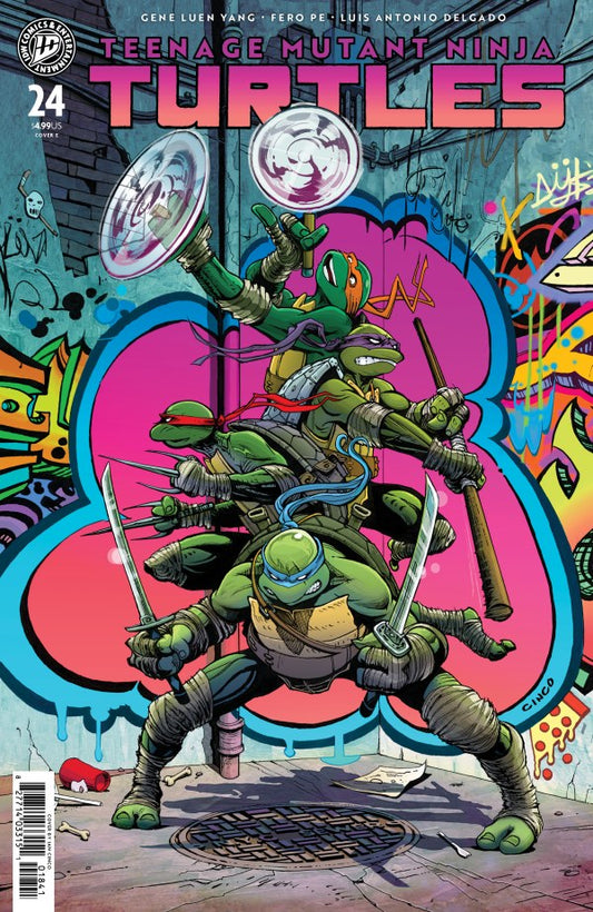 PRE-SALE: Teenage Mutant Ninja Turtles #24 Variant E (Cinco)