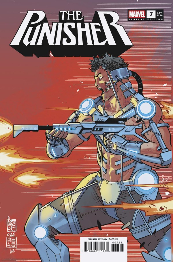 PRE-SALE: PUNISHER #7 GIUSEPPE CAMUNCOLI 2-PART CONNECTING VARIANT