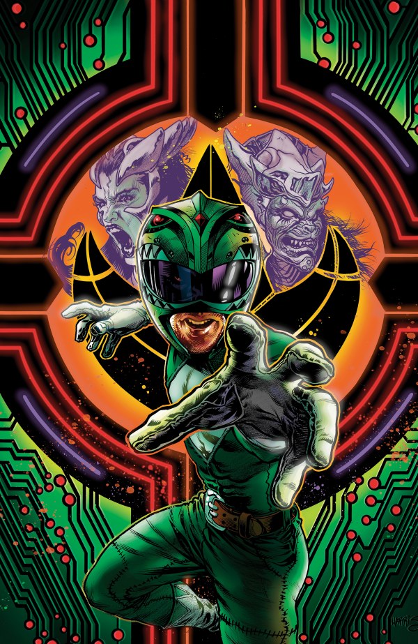 PRE-SALE: Power Rangers Green #3 D Foil Variant (Full Art, Foil, Harris)