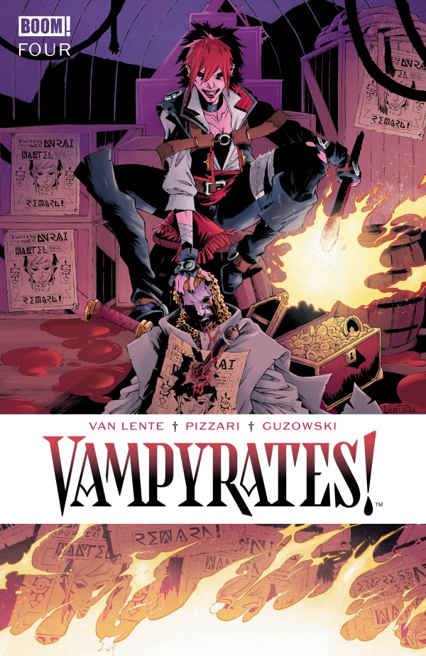 PRE-SALE: Vampyrates! #4 A Main (Dressed, Pizzari)