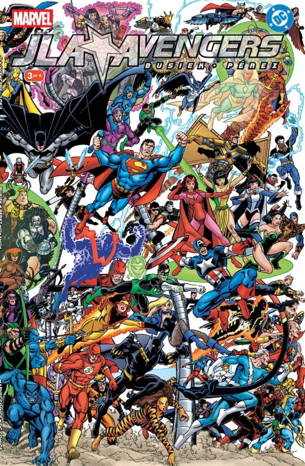 PRE-SALE: JLA/AVENGERS #3 FACSIMILE EDITION FOIL WRAPAROUND VARIANT