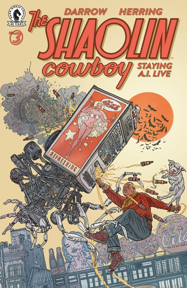 PRE-SALE: Shaolin Cowboy: Staying A.I.Live #3 (CVR A) (Geof Darrow)