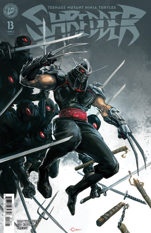 PRE-SALE: Teenage Mutant Ninja Turtles: Shredder #13 Variant B (Crain)