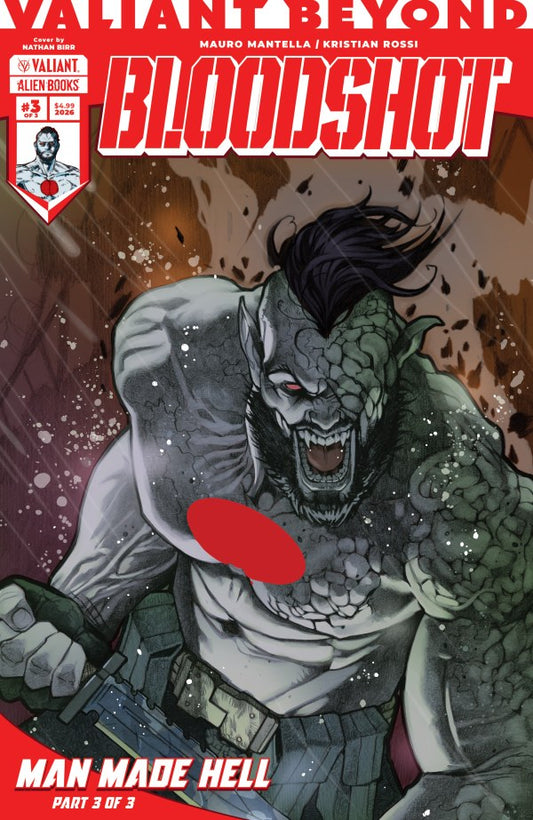 PRE-SALE: Valiant Beyond: Bloodshot--Man Made Hell #3 Variant B (Birr)