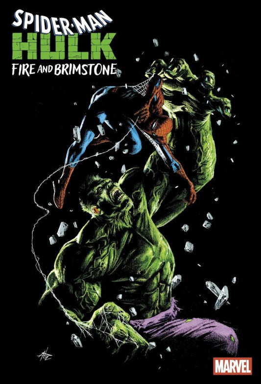 PRE-SALE: SPIDER-MAN/HULK: FIRE AND BRIMSTONE #3 GABRIELE DELL'OTTO VARIANT