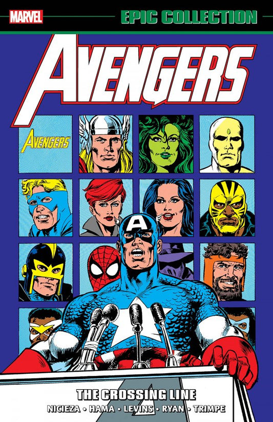 Avengers Epic Collection Vol 20 The Crossing Line TPB